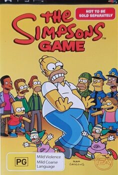 The Simpsons Game PSP Türkçe Yama